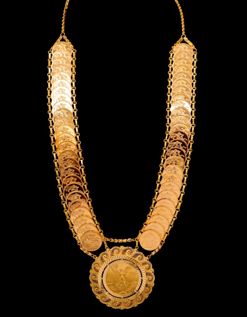 21K Gold Coin Necklace – SW11152